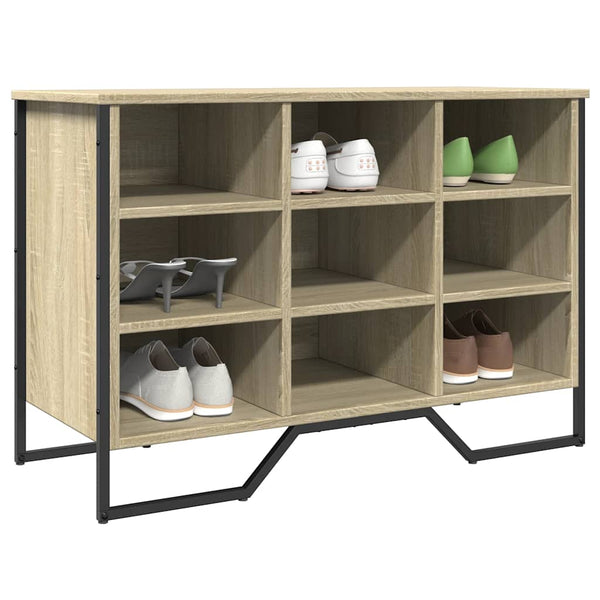 Schuhregal Sonoma-Eiche, 90 cm