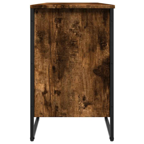 Schuhregal Räuchereiche 90 cm