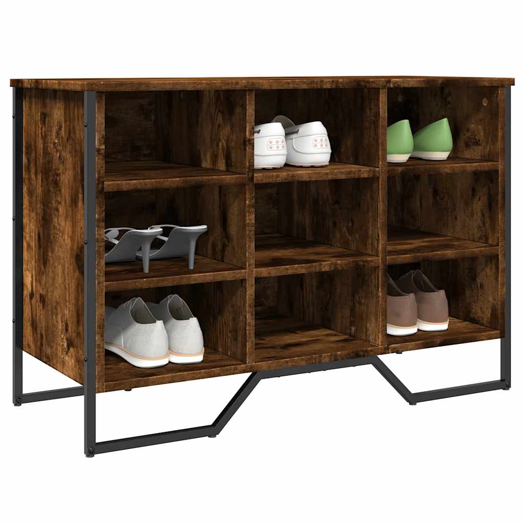 Schuhregal Räuchereiche 90 cm