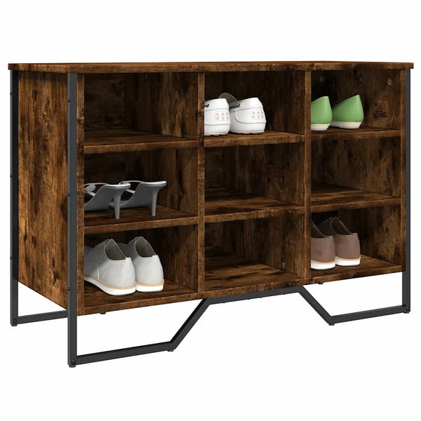 Schuhregal Räuchereiche 90 cm