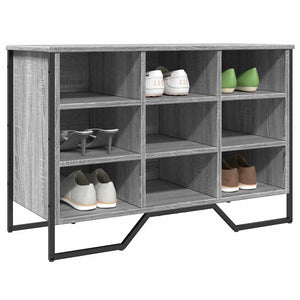 Schuhregal Grau Sonoma 90 cm
