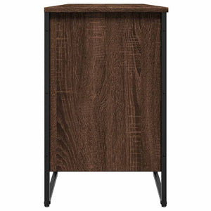 Schuhregal Eichenoptik Braun 90 cm