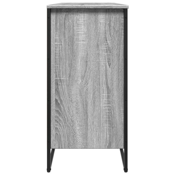 Schuhregal Grau Sonoma 80 cm