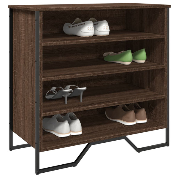 Schuhregal Braun Eichen-Optik