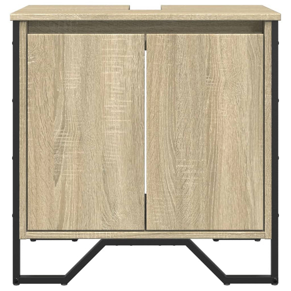 Waschbeckenunterschrank Sonoma-Eiche 60 cm