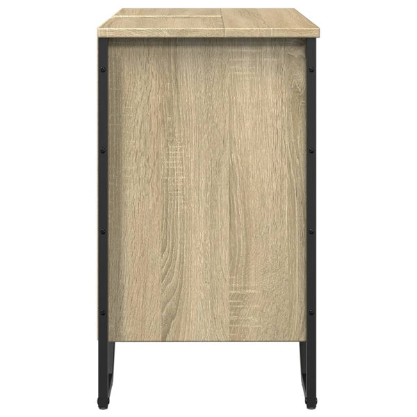 Waschbeckenunterschrank Sonoma-Eiche 60 cm