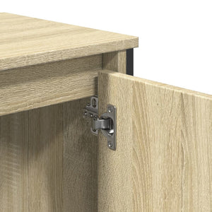 Waschbeckenunterschrank Sonoma-Eiche 60 cm