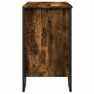 Waschbeckenunterschrank Räuchereiche 60 cm