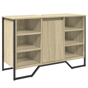 Waschbeckenunterschrank Sonoma Eiche 91 cm