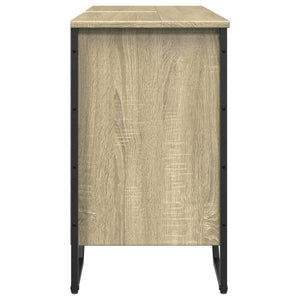 Waschbeckenunterschrank Sonoma Eiche 91 cm