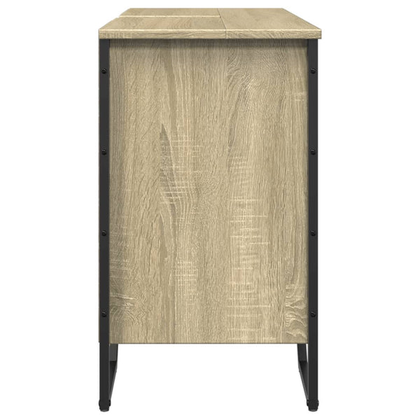 Waschbeckenunterschrank Sonoma Eiche 91 cm