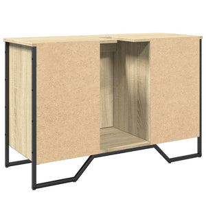 Waschbeckenunterschrank Sonoma Eiche 91 cm