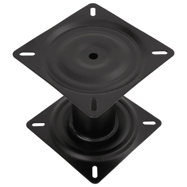 Bootsitz Stuhlfuß Schwarz 18cm Stahl