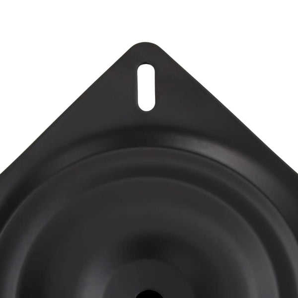 Bootsitz Stuhlfuß Schwarz 18cm Stahl