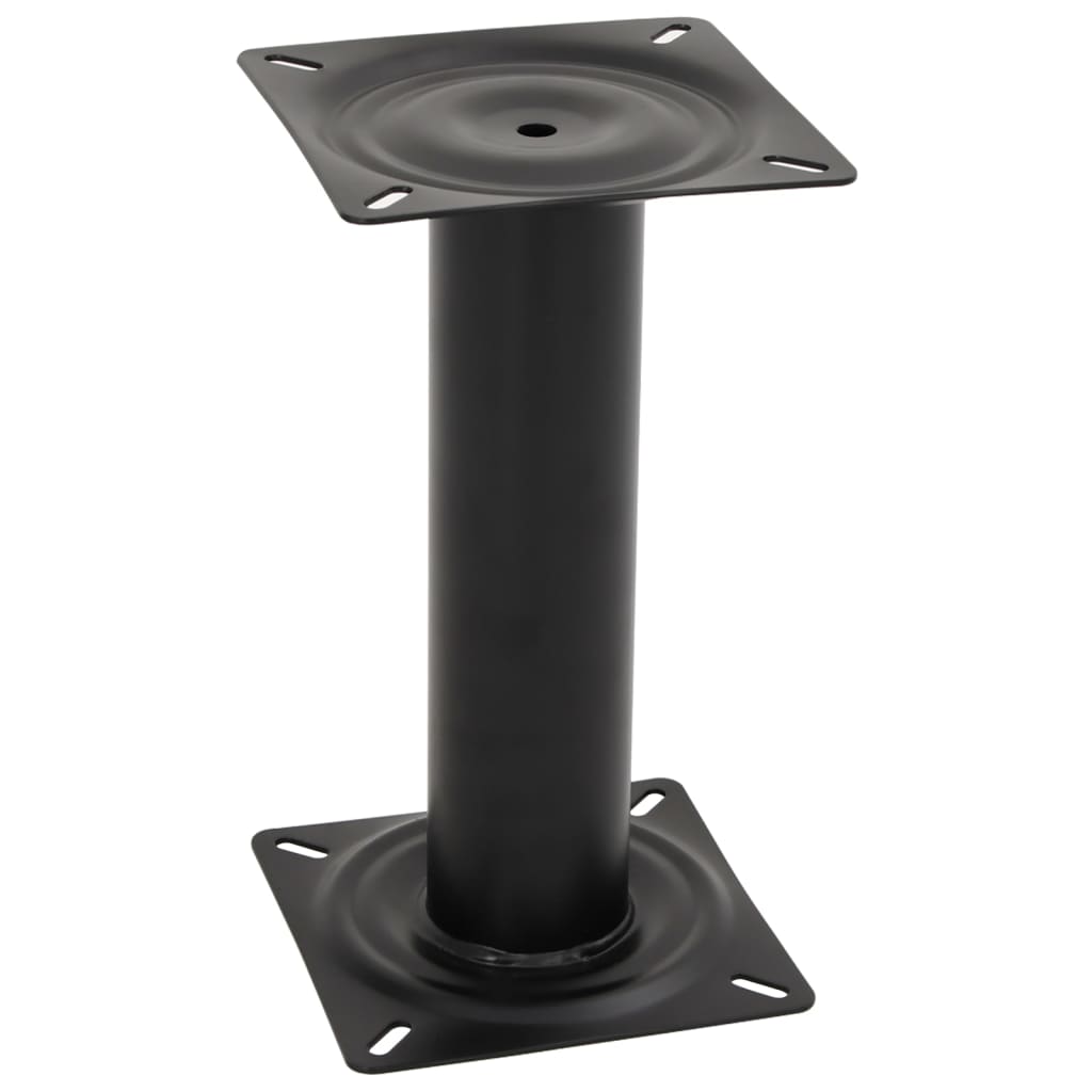 Bootssitz Stuhlfuß Schwarz Stahl 33cm
