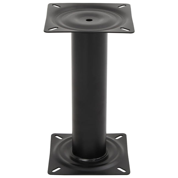 Bootssitz Stuhlfuß Schwarz Stahl 33cm