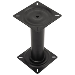 Bootssitz Stuhlfuß Schwarz Stahl 33cm