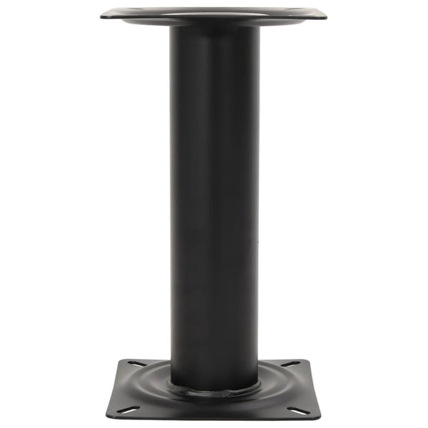 Bootssitz Stuhlfuß Schwarz Stahl 33cm