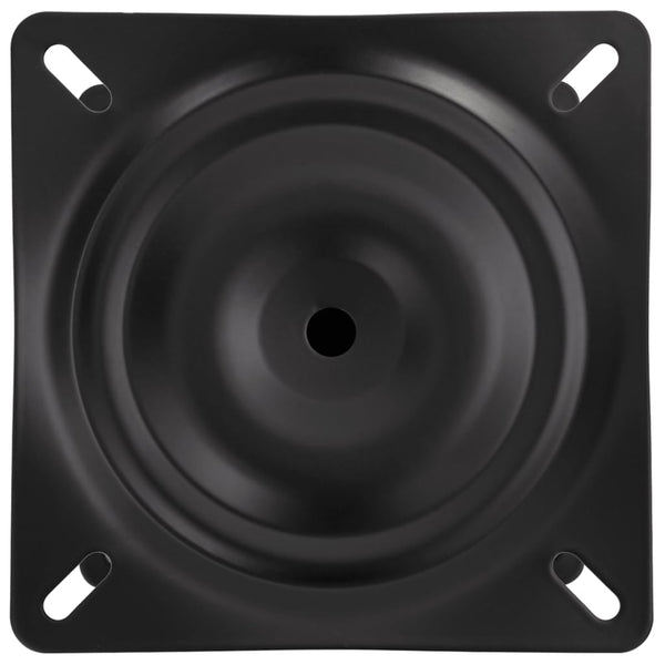 Bootssitz Stuhlfuß Schwarz Stahl 33cm
