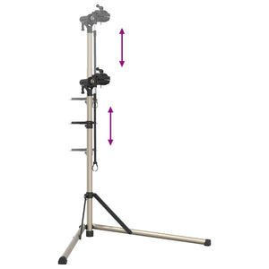 Fahrrad Montageständer Faltbar Aluminium 102-160cm