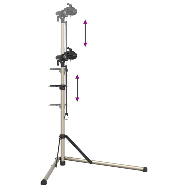 Fahrrad Montageständer Faltbar Aluminium 102-160cm