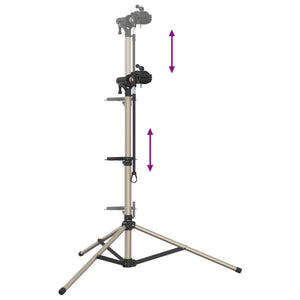 Fahrrad Montageständer Klappbar Aluminium