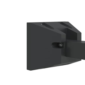 vidaXL Support de réparation de vélo mural pliable rouge et noir en acier