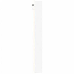 Weißer Vitrinenschrank 100 cm