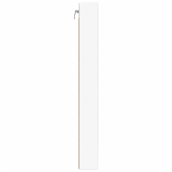 Weißer Vitrinenschrank 100 cm
