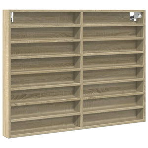 Vitrinenschrank Sonoma-Eiche 100 cm