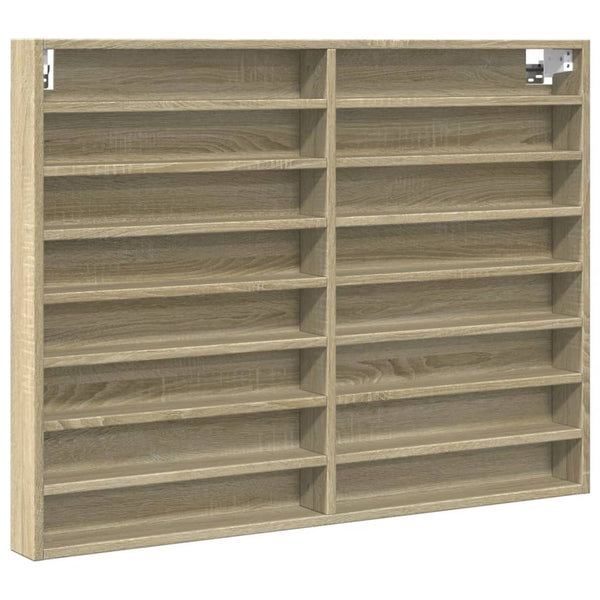 Vitrinenschrank Sonoma-Eiche 100 cm