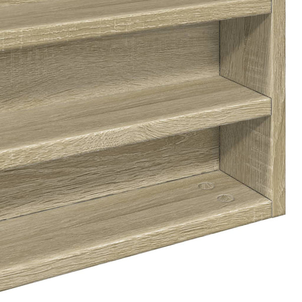 Vitrinenschrank Sonoma-Eiche 100 cm
