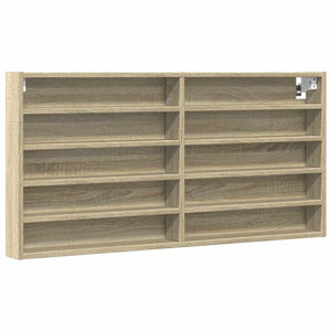 Sonoma-Eiche Vitrinenschrank, 100 cm