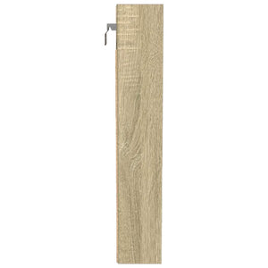Sonoma-Eiche Vitrinenschrank, 100 cm