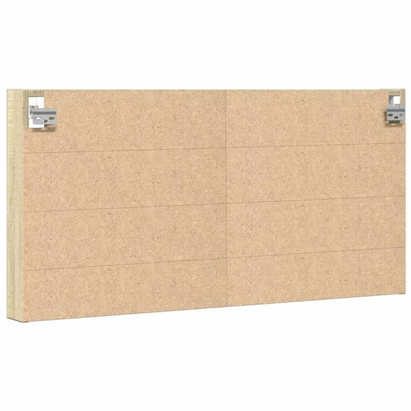 Sonoma-Eiche Vitrinenschrank, 100 cm