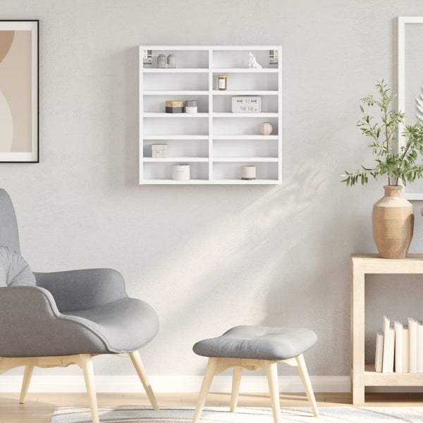 Weißer Vitrinenschrank 60 cm