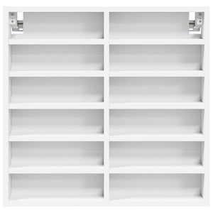 Weißer Vitrinenschrank 60 cm