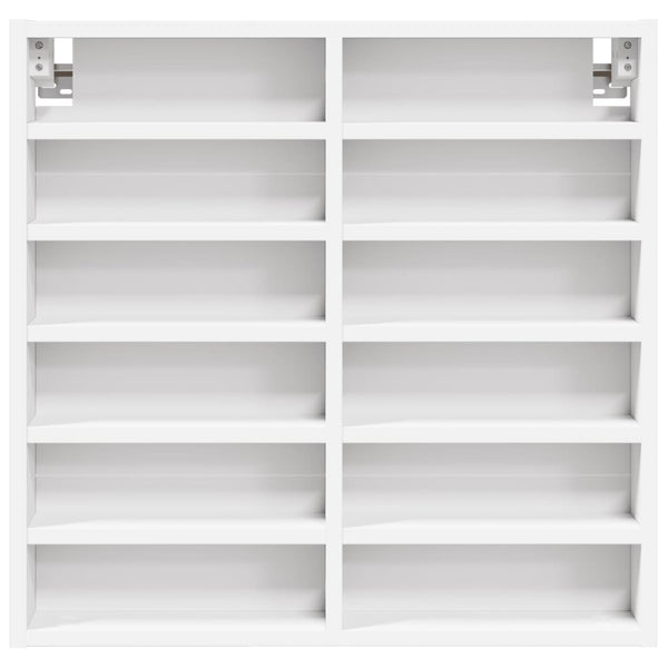 Weißer Vitrinenschrank 60 cm