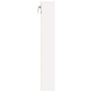 Weißer Vitrinenschrank 60 cm