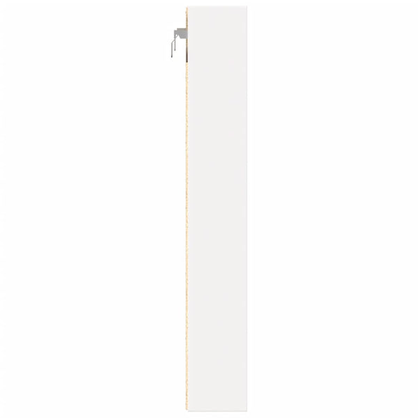 Weißer Vitrinenschrank 60 cm