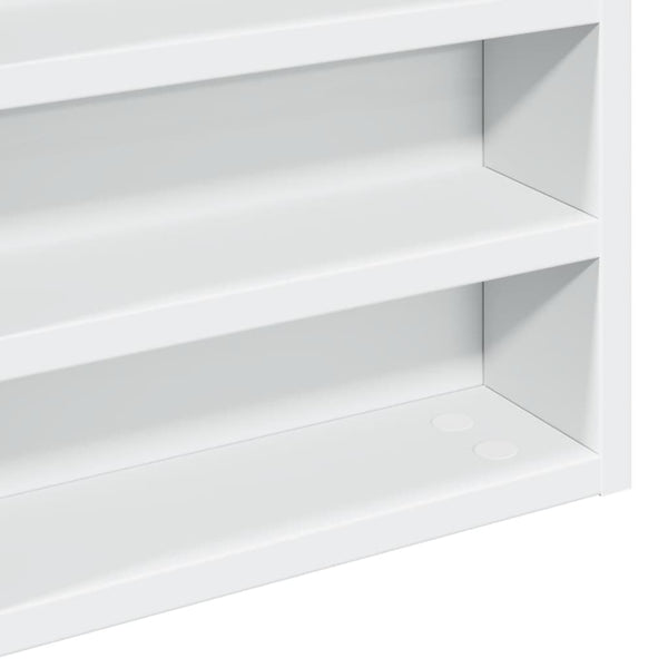 Weißer Vitrinenschrank 60 cm