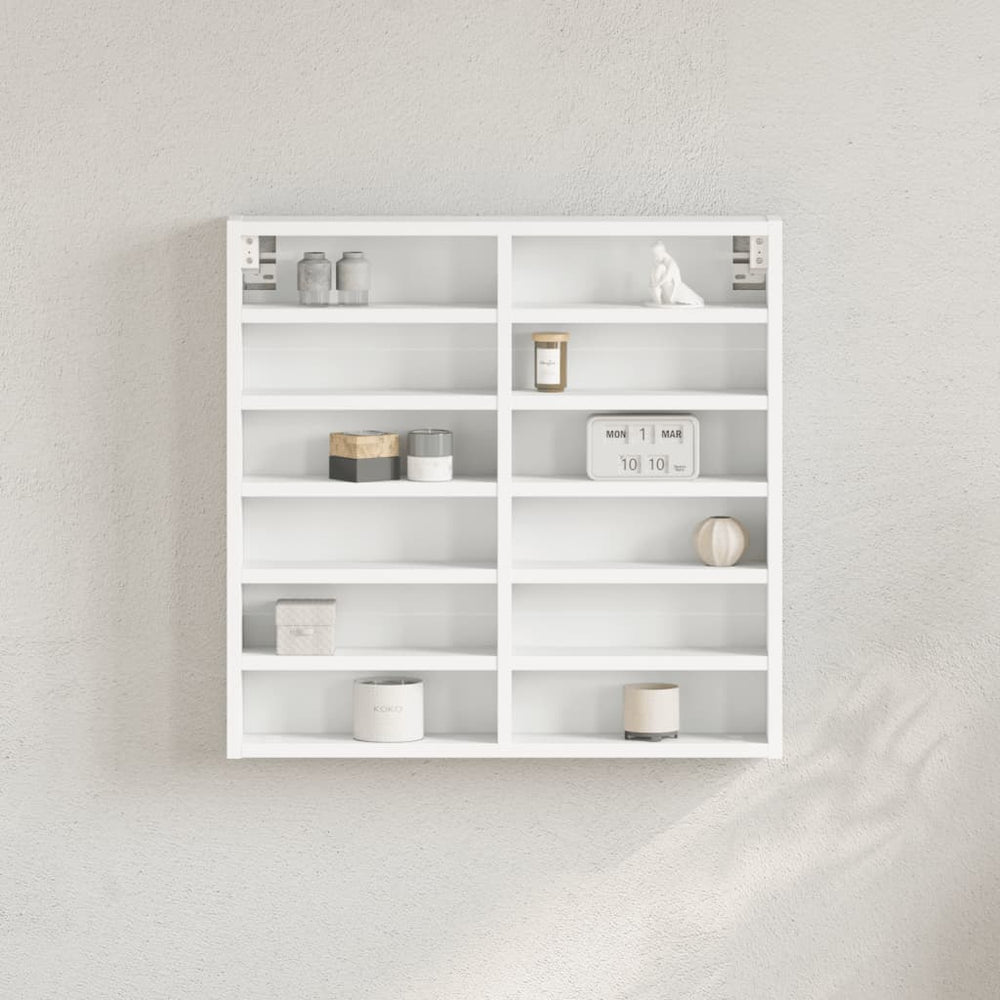 Weißer Vitrinenschrank 60 cm