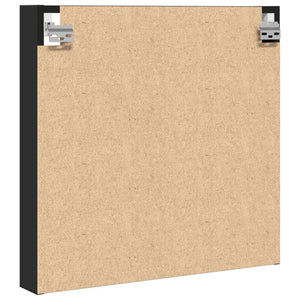 Schwarzer Vitrinenschrank 60cm