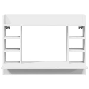 Wand Schreibtisch Weiß 105 cm