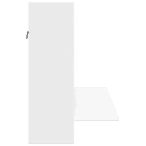 Wand Schreibtisch Weiß 105 cm
