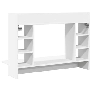 Wand Schreibtisch Weiß 105 cm