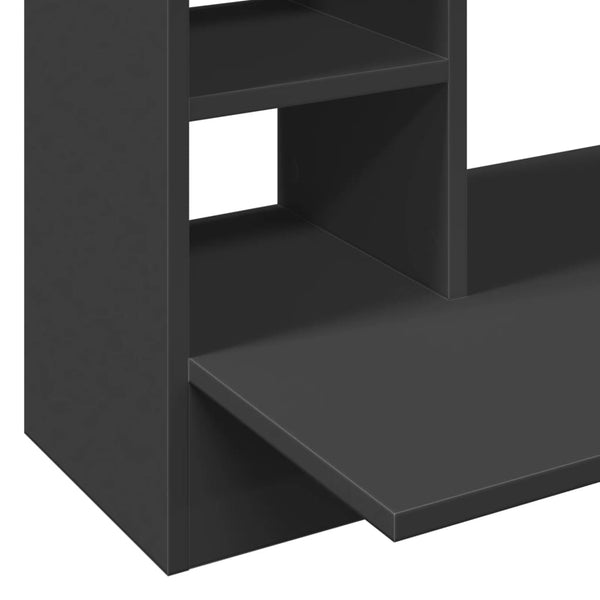 Wand-Schreibtisch Schwarz 105 cm