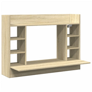 Wand-Schreibtisch Sonoma Eiche 105 cm
