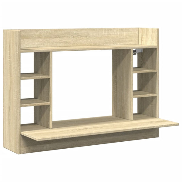 Wand-Schreibtisch Sonoma Eiche 105 cm