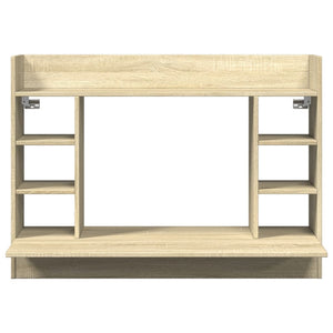 Wand-Schreibtisch Sonoma Eiche 105 cm